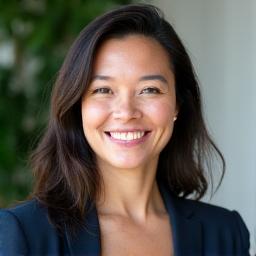 Professional headshot of Amelia Thorn, CEO and Founder