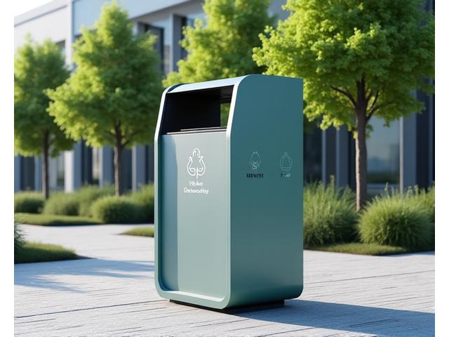 Smart Bin with IoT sensors in an urban setting